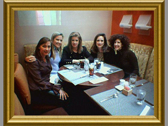 The original team - years later - Valerie, Libby, Renee, Tana, Debbie