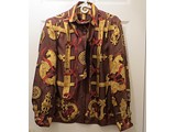 Hermes shirt Carosse brown, size 42