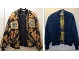 Hermes Reversible jacket Blk/Poste et Cavalerie, size 42