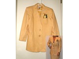 Hermes Yellow Linen suit - size 40