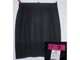 Christian Lacroix black straight skirt - size 42