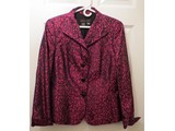 Nina McLemore silk jacket, size 10